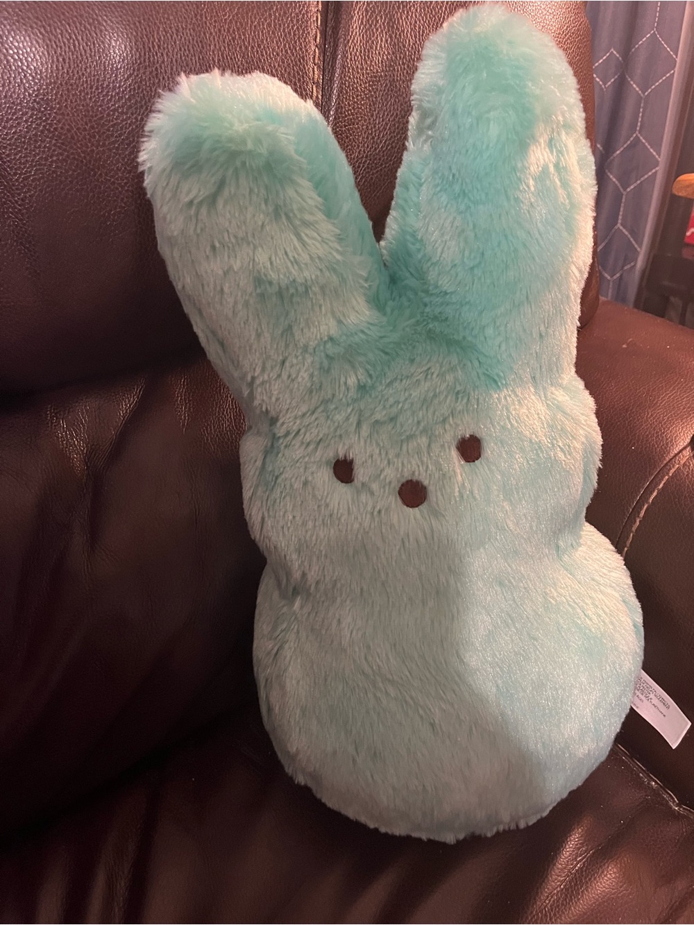 Excellent Condition Aqua Peeps Bunny Plush